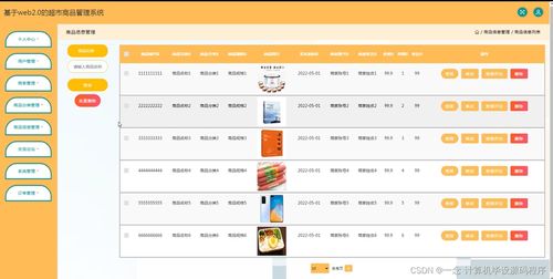 java jsp基于web2.0的超市商品管理系統3sq6z 如何找到適合自己的畢業設計的指南